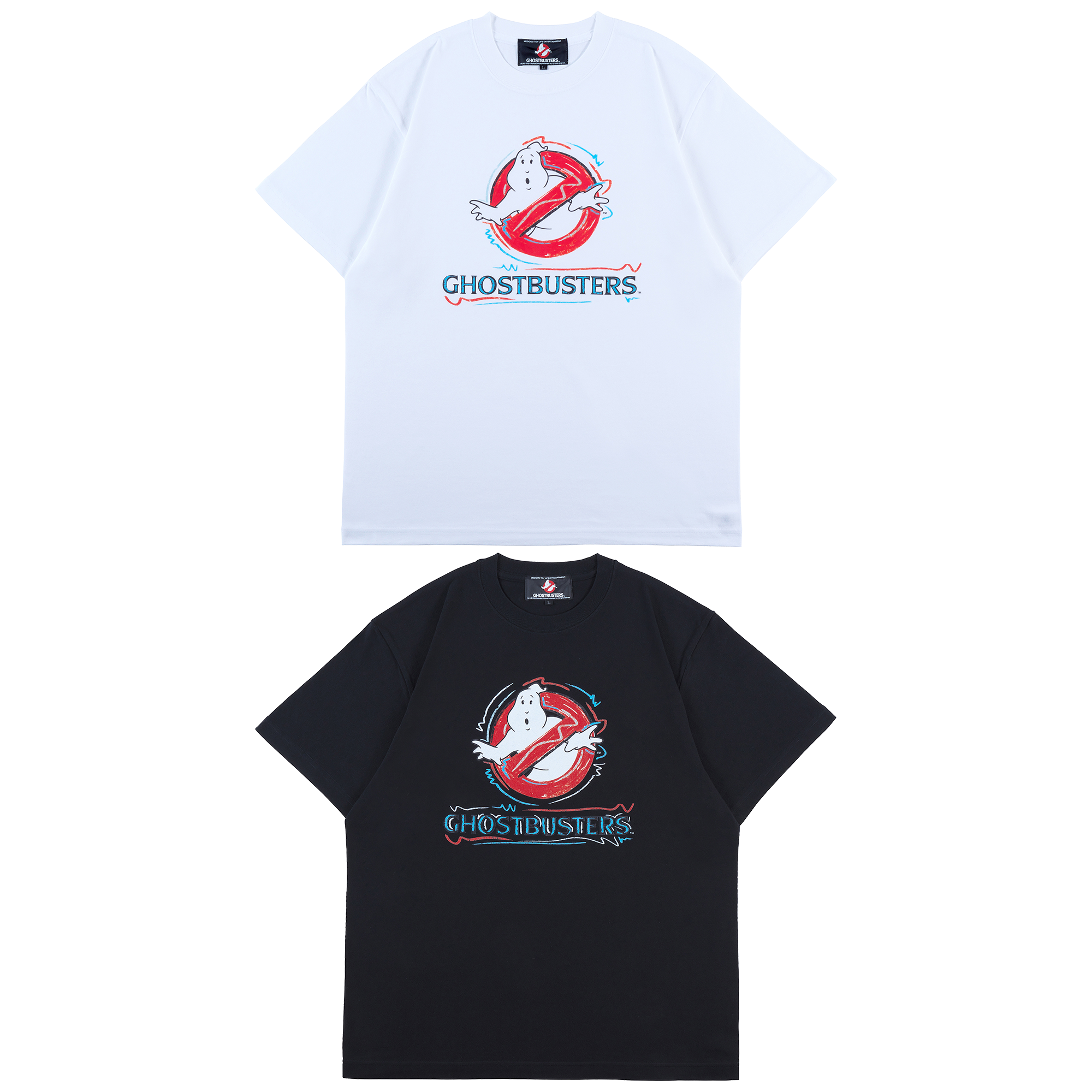 MLE × GHOSTBUSTERS GRAFFITI T-SHIRT_0