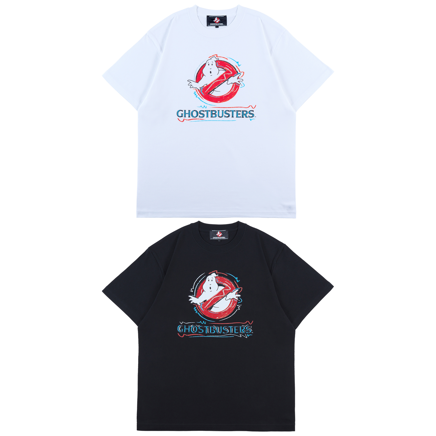 MLE × GHOSTBUSTERS GRAFFITI T-SHIRT_0