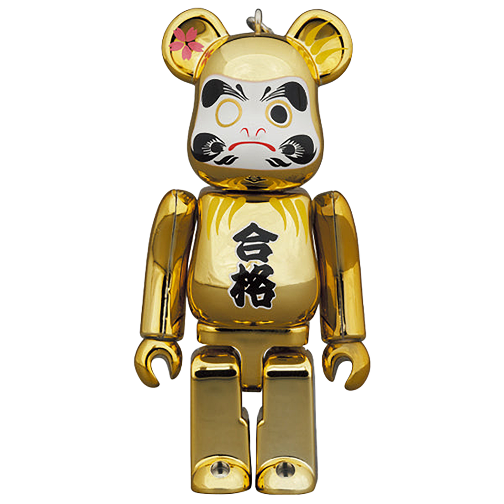 BE@RBRICK Daruma “GOUKAKU” Gold Plated 100％