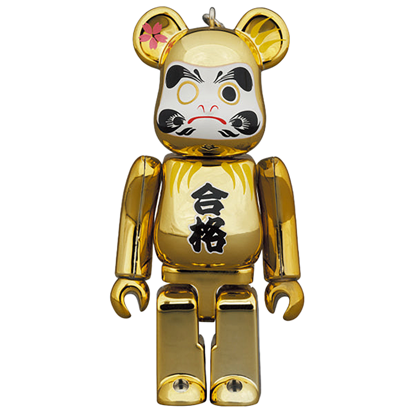 BE@RBRICK Daruma “GOUKAKU” Gold Plated 100％