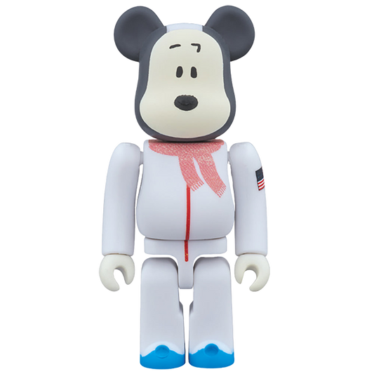 BE@RBRICK ASTRONAUTS SNOOPY 100％