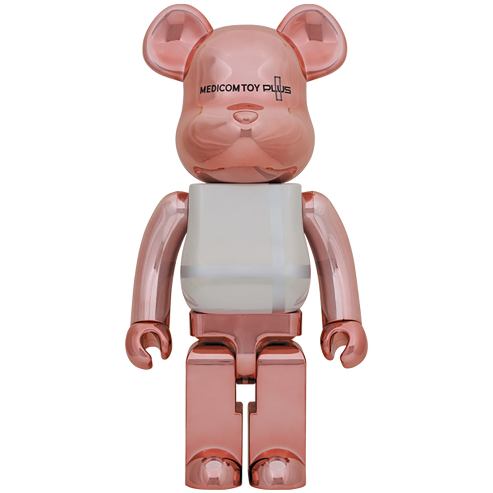 BE@RBRICK MEDICOM TOY PLUS PINK GOLD CHROME Ver. 1000％_0