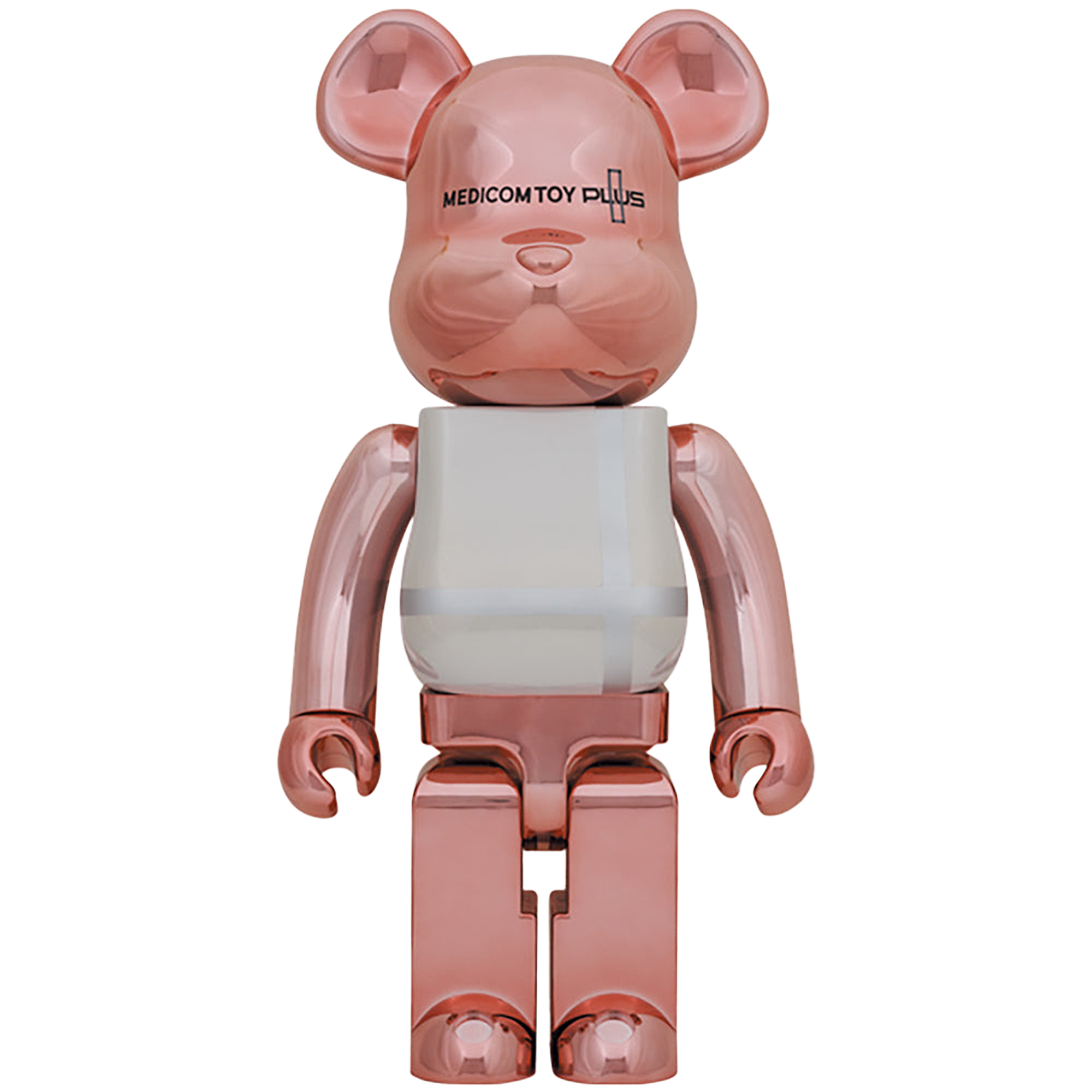 BE@RBRICK MEDICOM TOY PLUS PINK GOLD CHROME Ver. 1000％