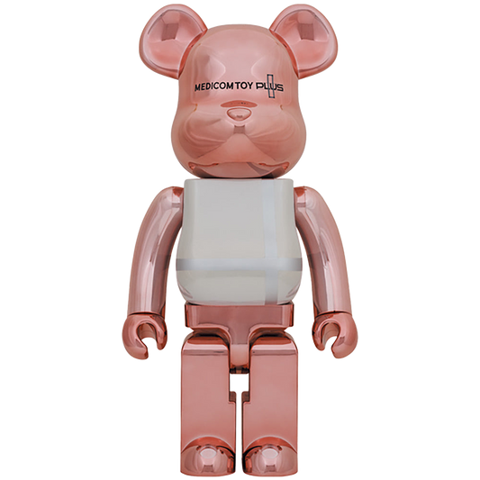 BE@RBRICK MEDICOM TOY PLUS PINK GOLD CHROME Ver. 1000％