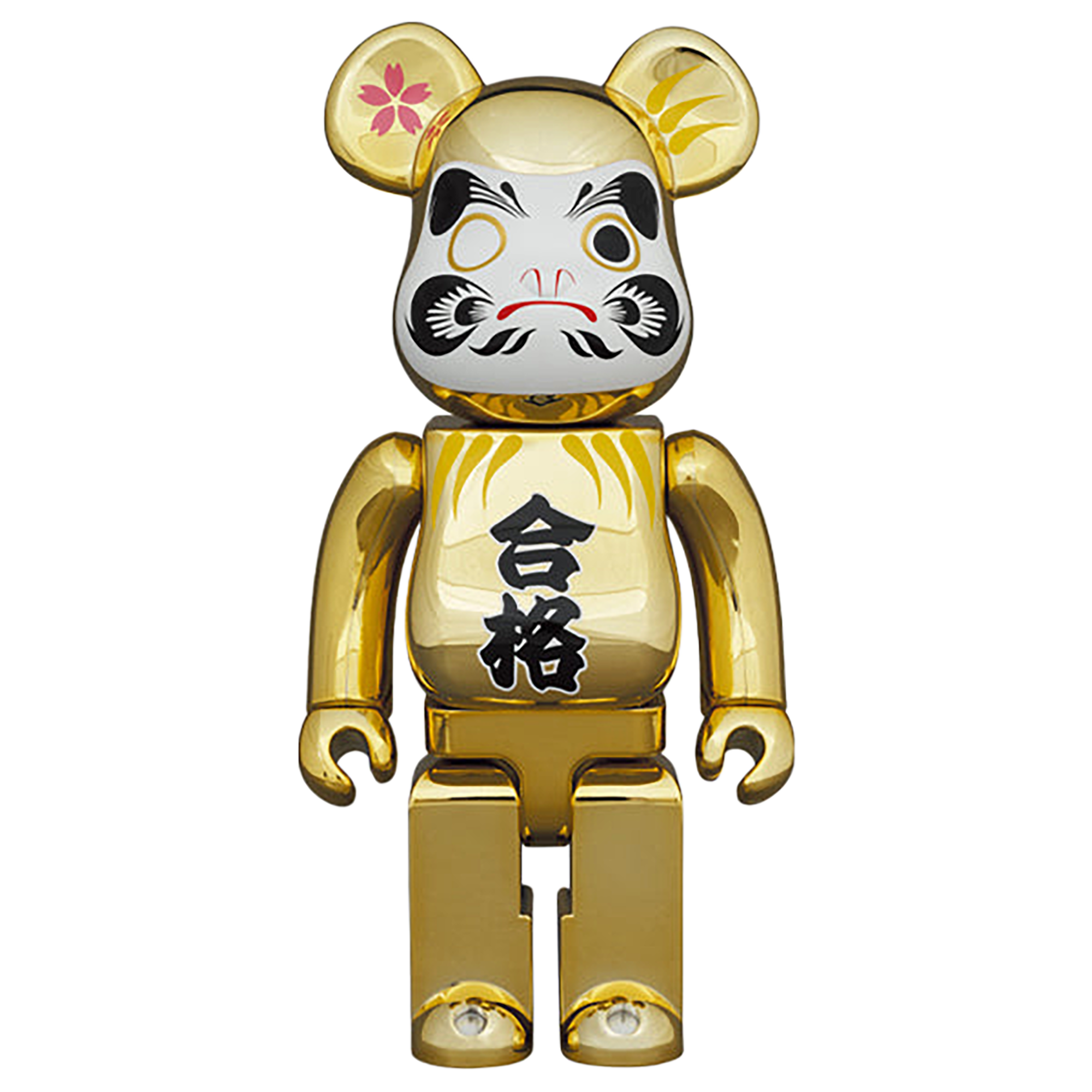 BE@RBRICK Daruma “GOUKAKU” Gold Plated 400％