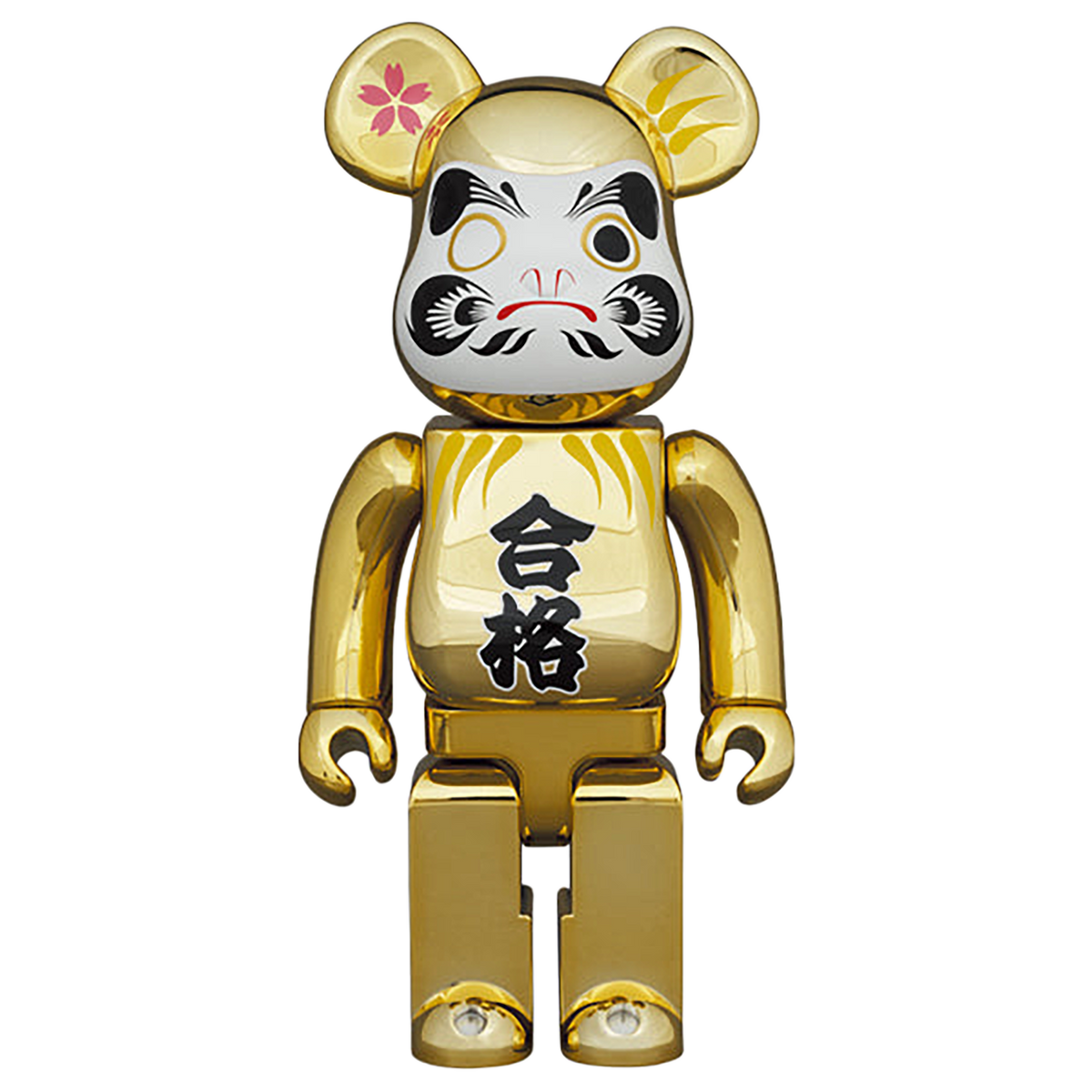 BE@RBRICK Daruma “GOUKAKU” Gold Plated 400％