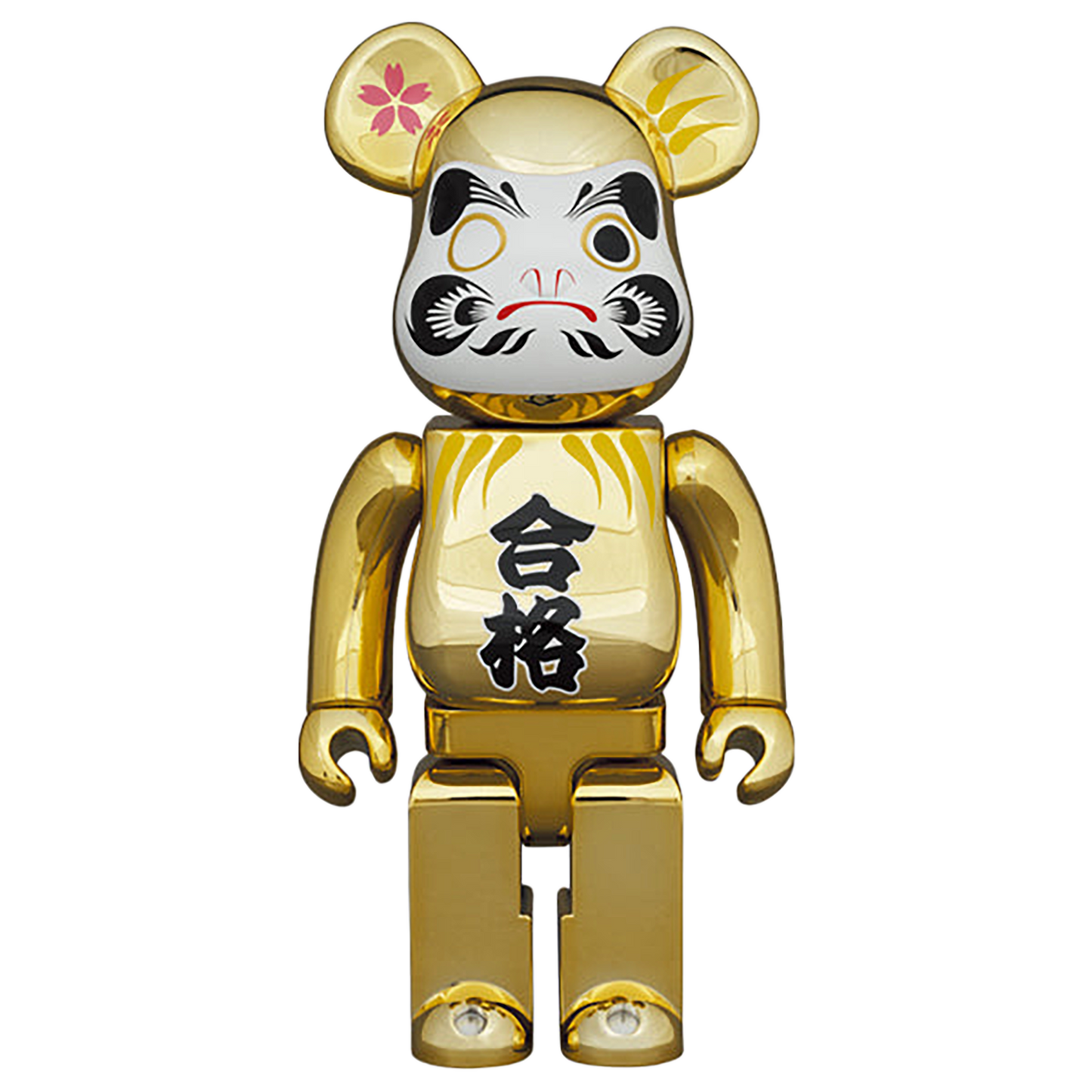 BE@RBRICK Daruma “GOUKAKU” Gold Plated 400％