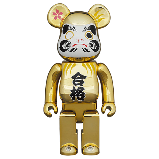 BE@RBRICK Daruma “GOUKAKU” Gold Plated 400％