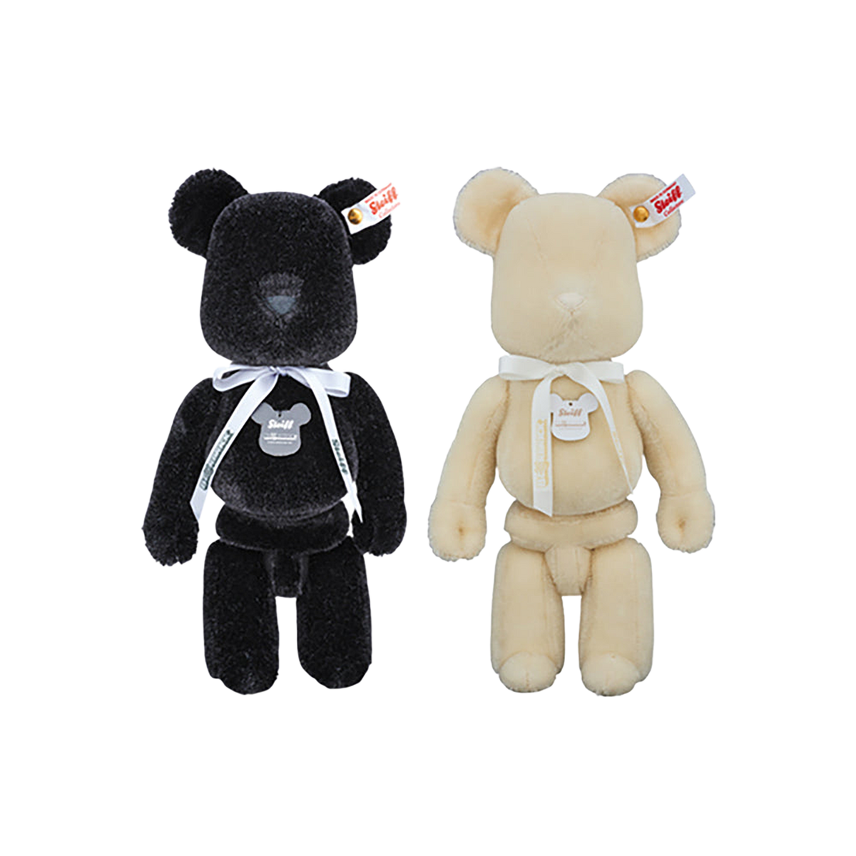 BE@RBRICK × STEIFF BLACK／WHITE | MEDICOM TOY OFFICIAL STORE
