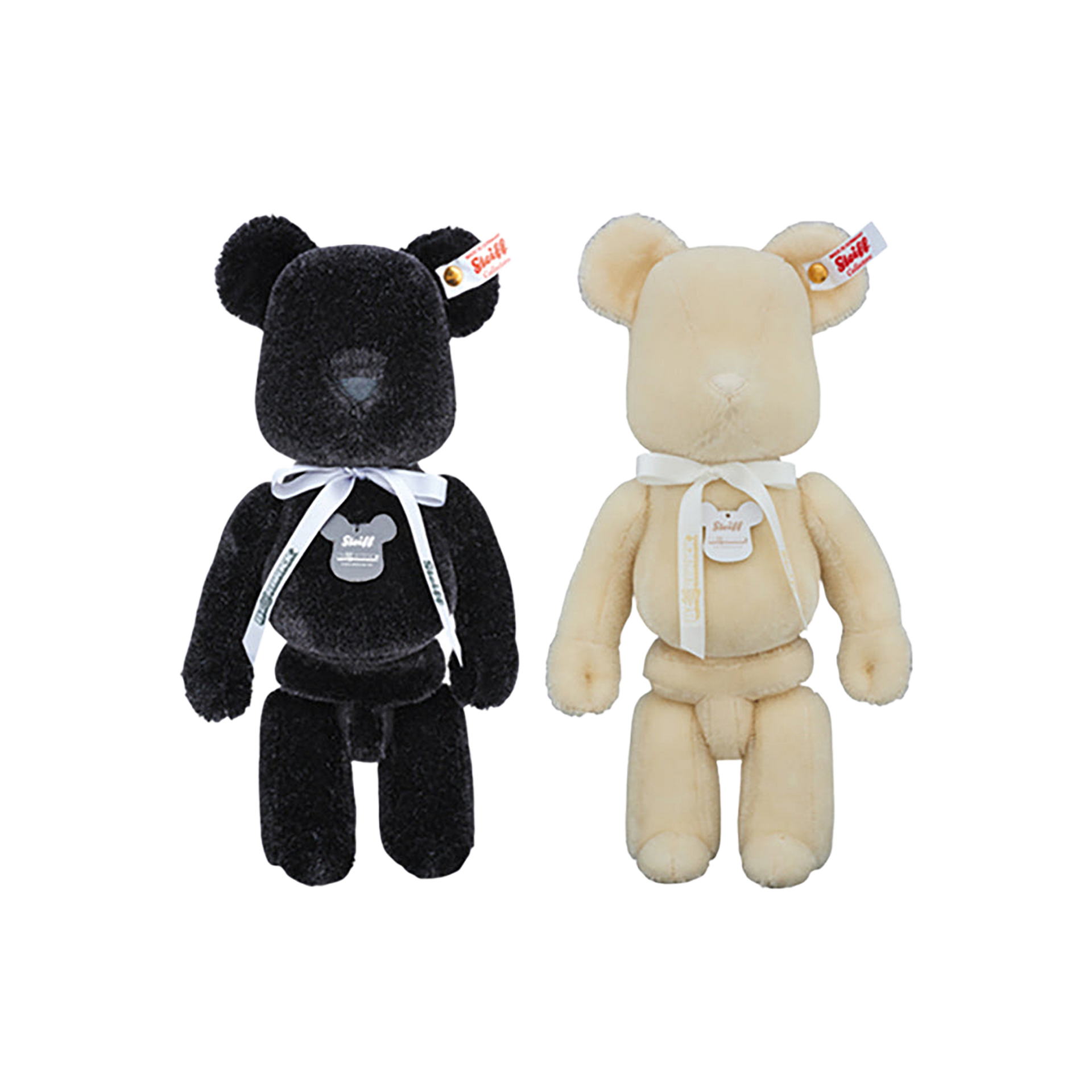 BE@RBRICK × STEIFF BLACK／WHITE | MEDICOM TOY OFFICIAL STORE