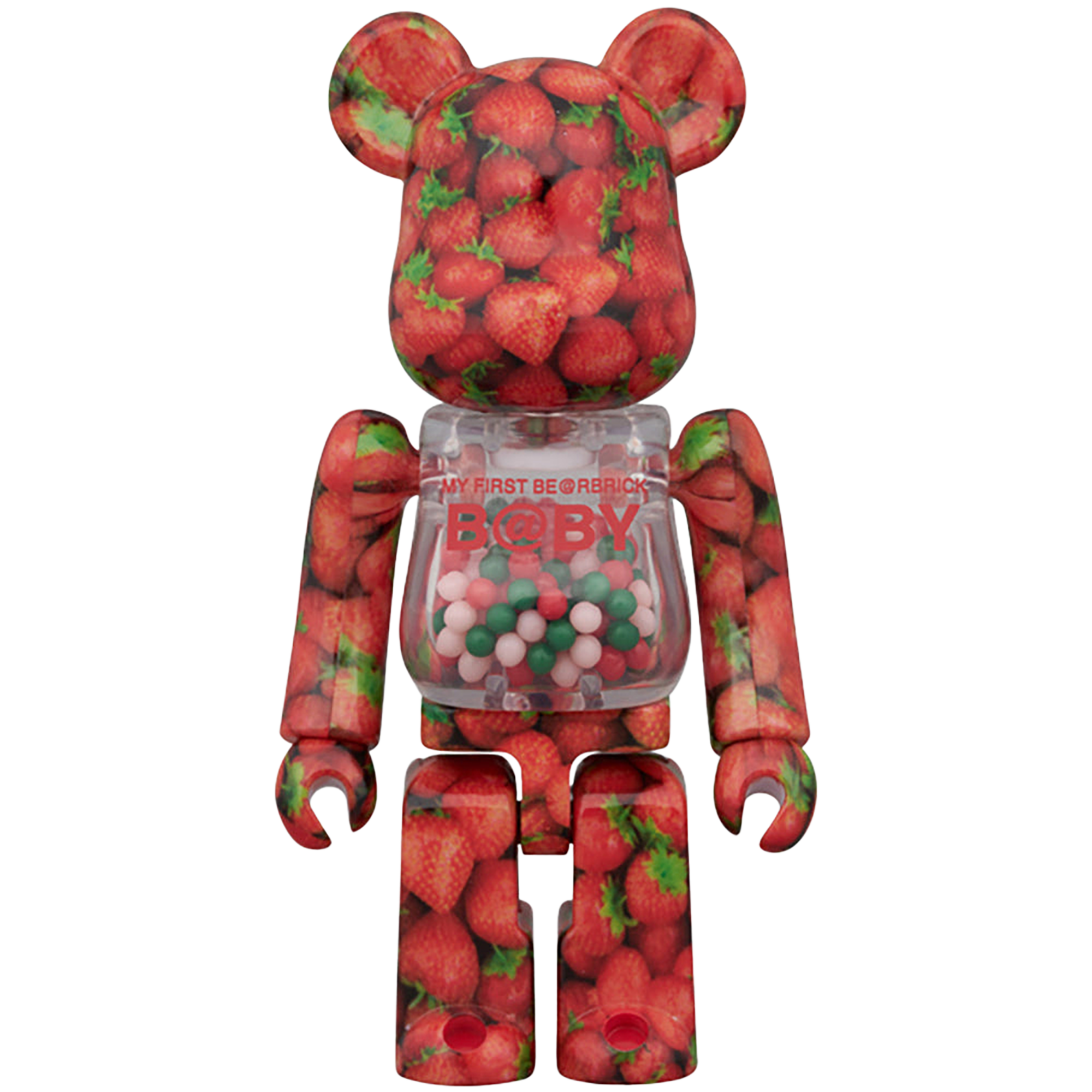 MY FIRST BE@RBRICK Strawberry Ver. 100％ & 400％ | MEDICOM TOY