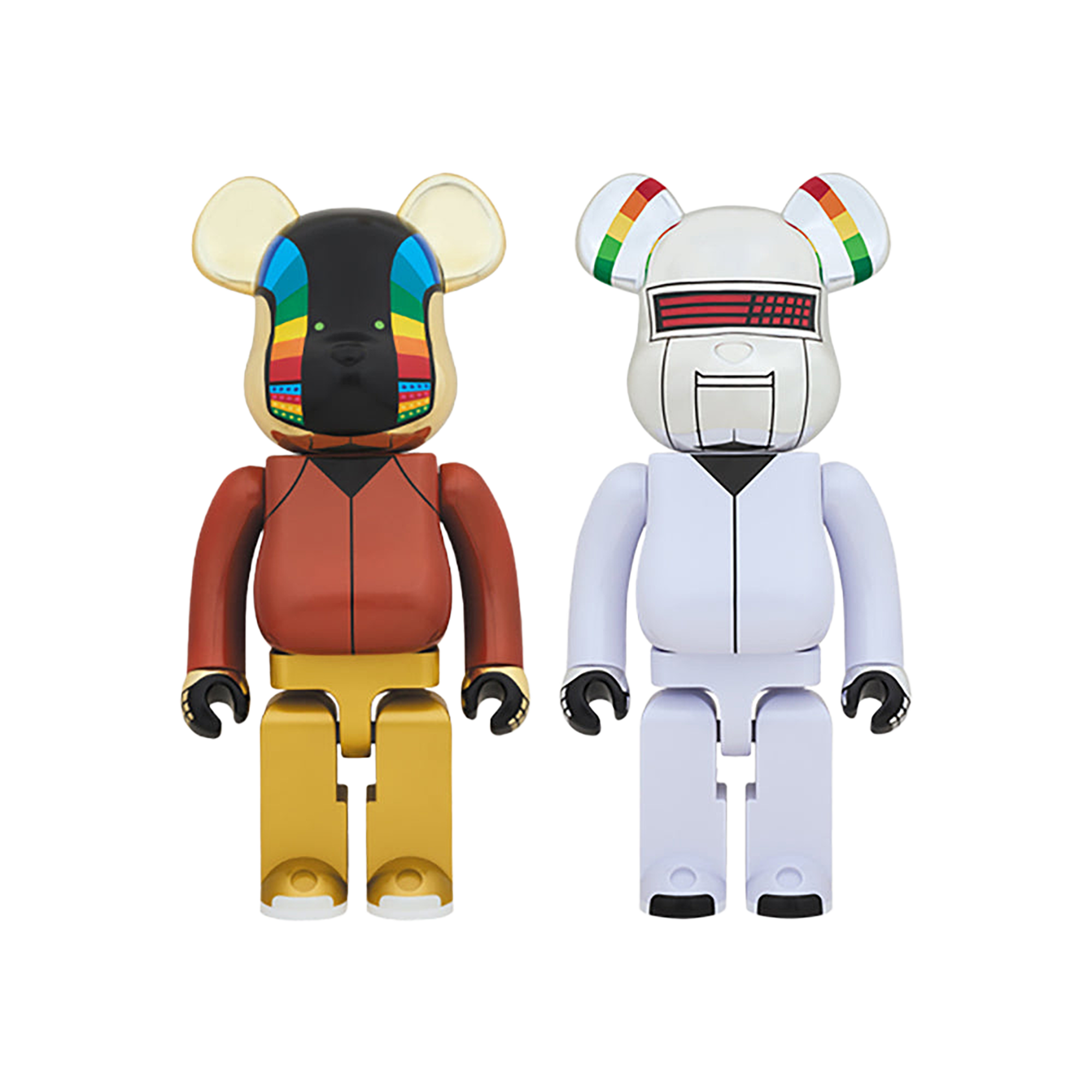 BE@RBRICK DAFT PUNK(DISCOVERY Ver.) 1000％ GUY-MANUEL de HOMEM-CHRISTO THOMAS BANGALTER
