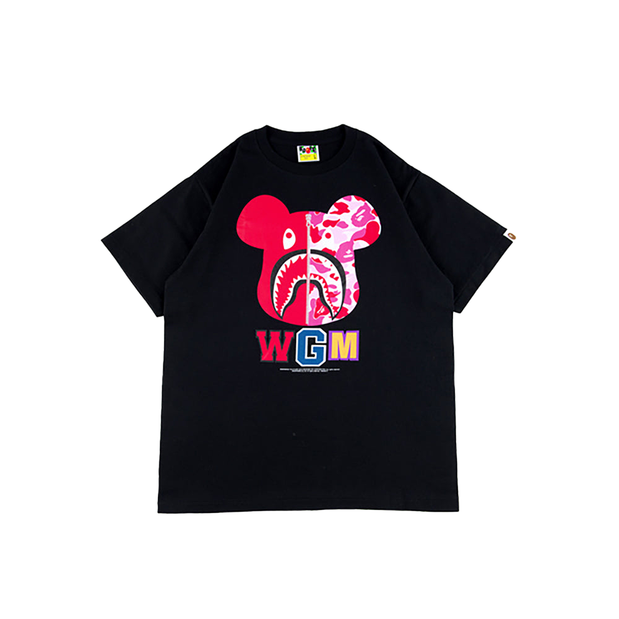 BE@RTEE BAPE(R)-BE@R ON BAPE(R) (BLACK)