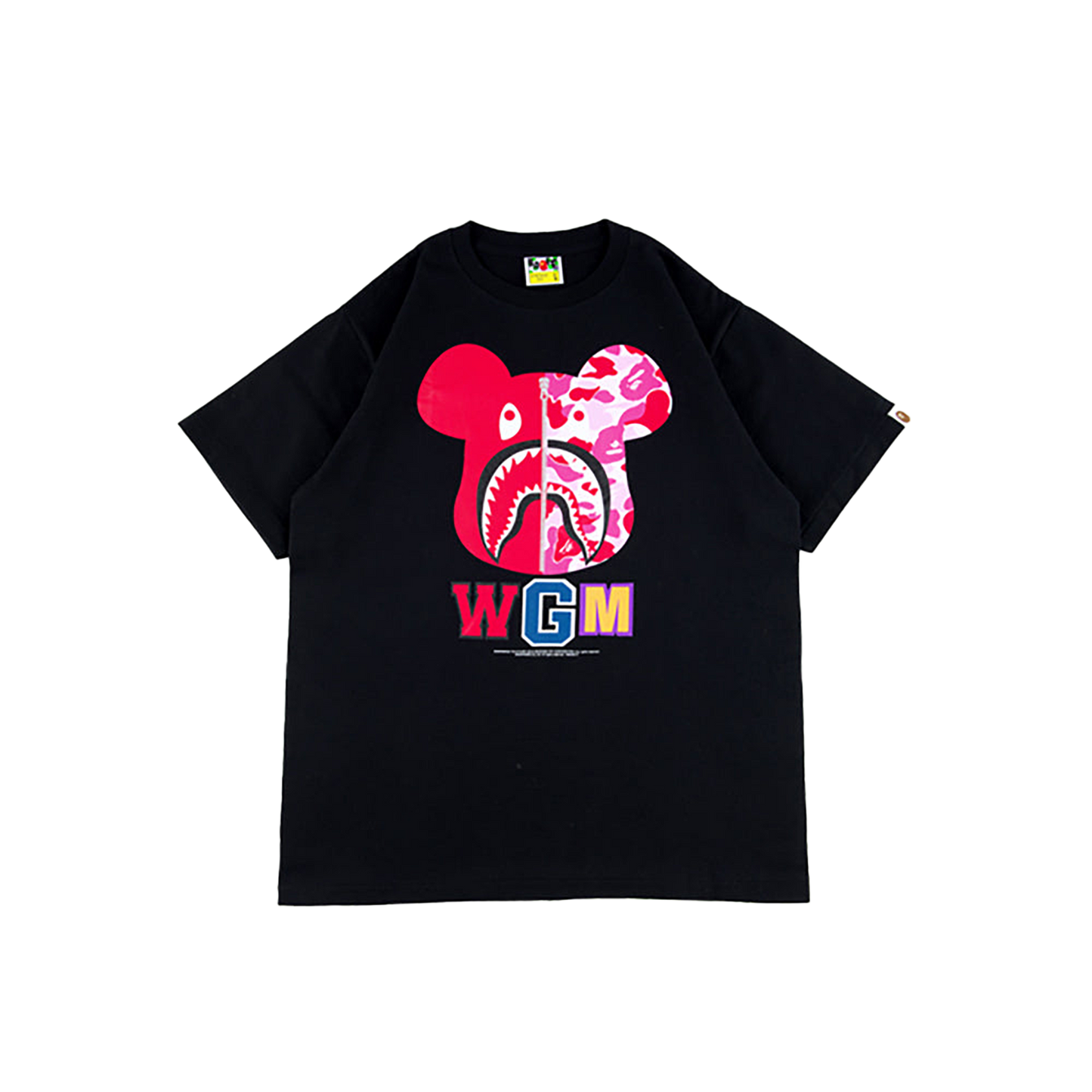 BE@RTEE BAPE(R)-BE@R ON BAPE(R) (BLACK)