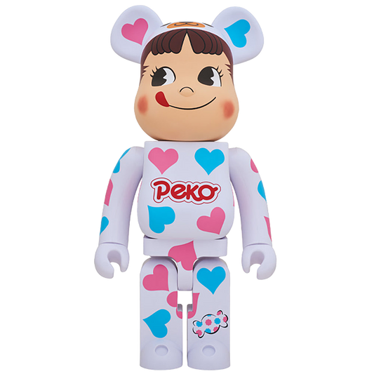 BE@RBRICK 着ぐるみ ペコちゃん ハート 1000％