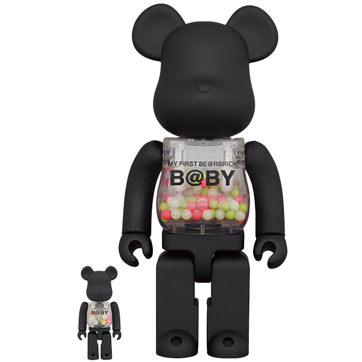 MY FIRST BE@RBRICK B@BY MATT BLACK Ver. 100％ & 400％