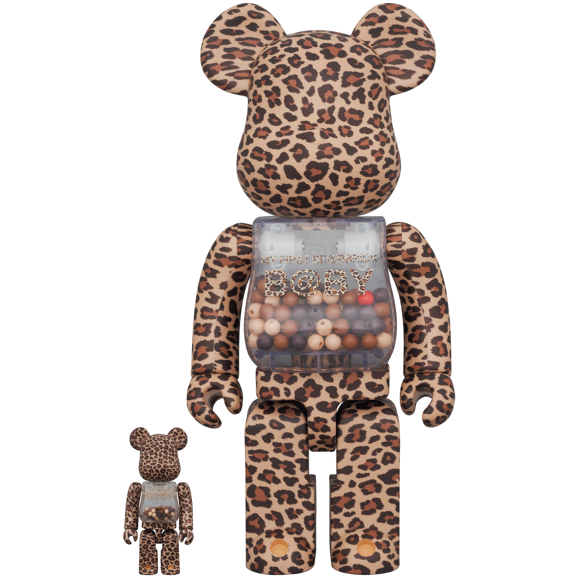 MY FIRST BE@RBRICK B@BY LEOPARD Ver.100％ & 400％