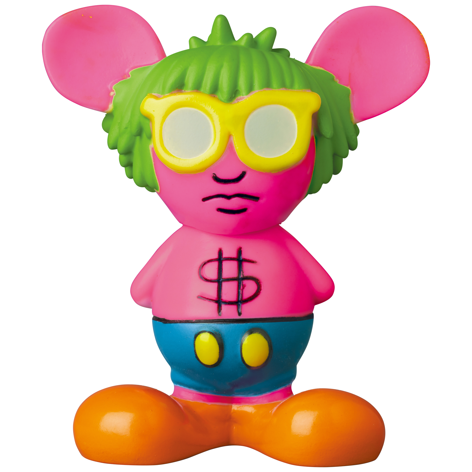 MINI VCD KEITH HARING #3 Skateboarder / With Heart / Barking Dog / Flying Devil / Radiant Baby / Andy Mouse / Three Eyed Smiling Face
