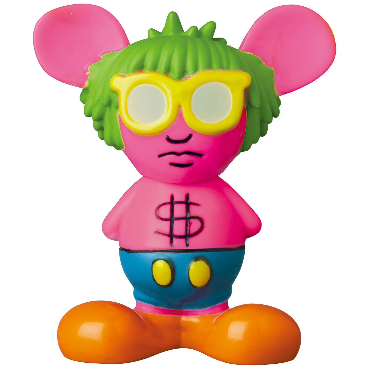 MINI VCD KEITH HARING #3 Skateboarder / With Heart / Barking Dog / Flying Devil / Radiant Baby / Andy Mouse / Three Eyed Smiling Face
