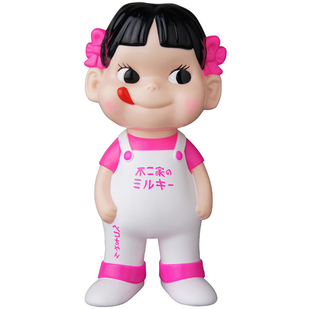 不二家ソフビコレクション ペコちゃん（白×蛍光ピンク）_0