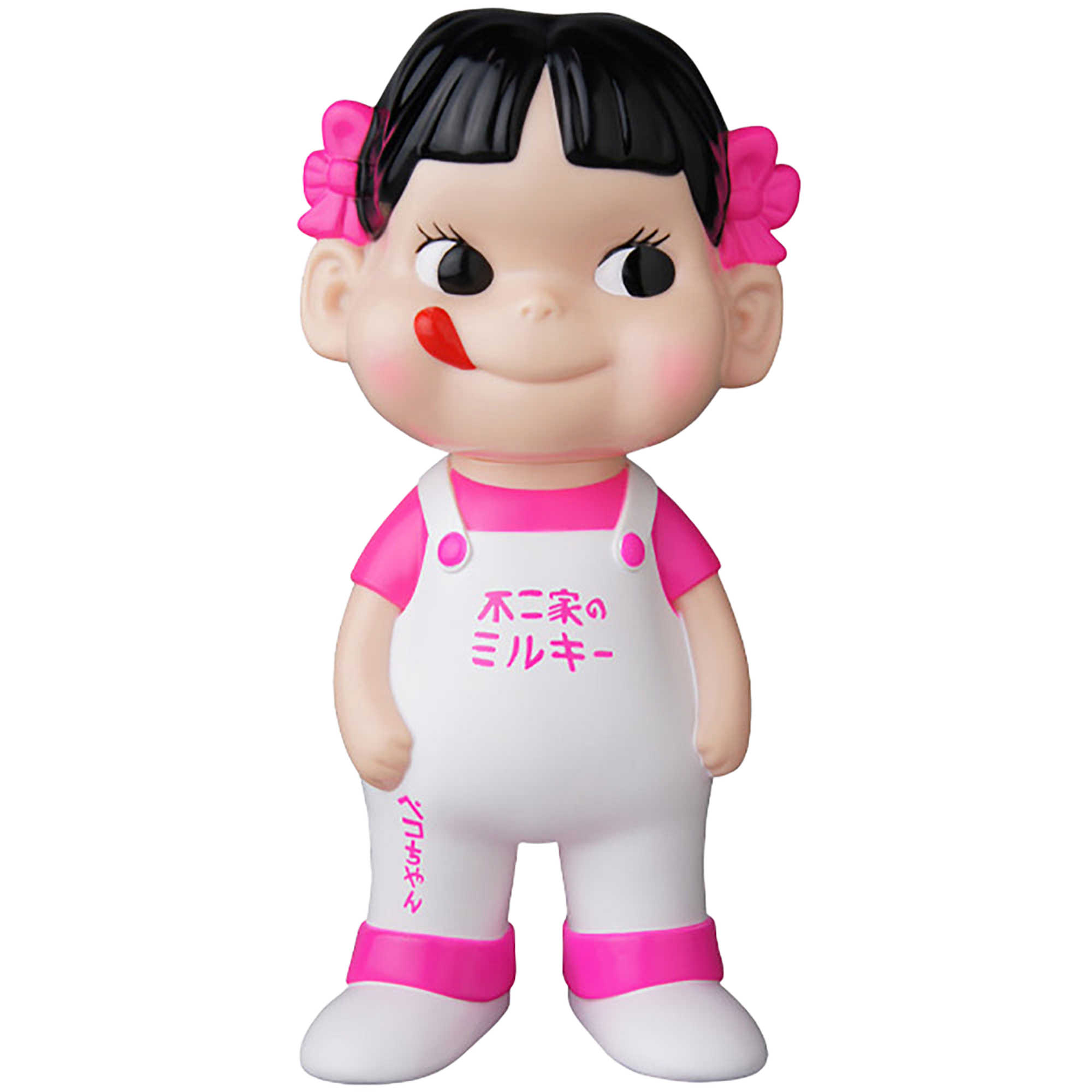不二家ソフビコレクション ペコちゃん（白×蛍光ピンク）