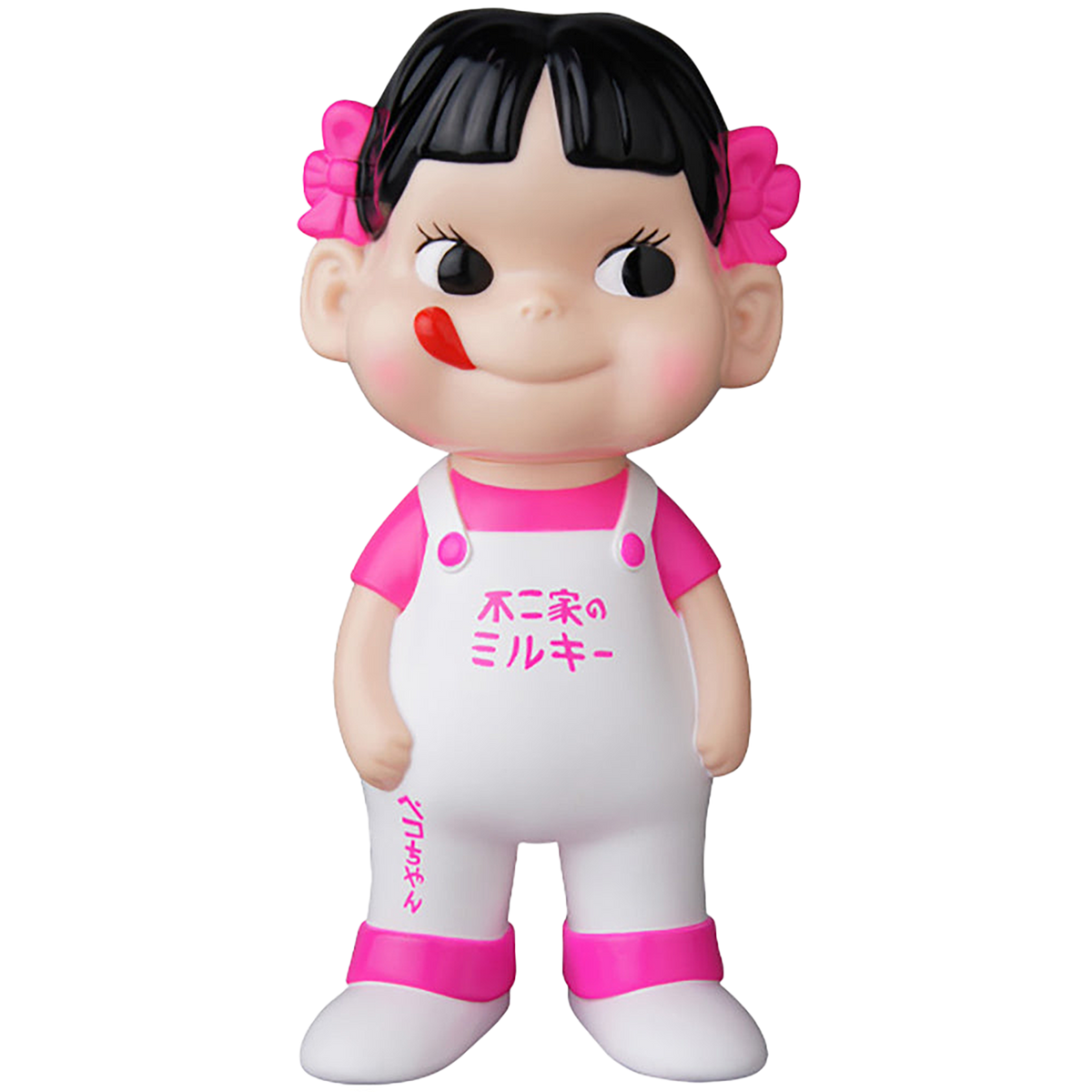 不二家ソフビコレクション ペコちゃん（白×蛍光ピンク）