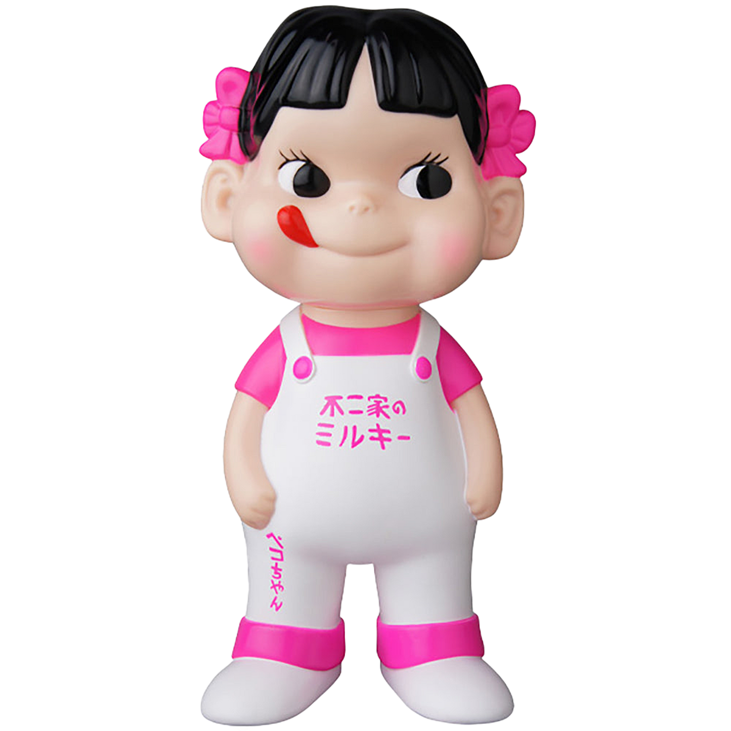 不二家ソフビコレクション ペコちゃん（白×蛍光ピンク）