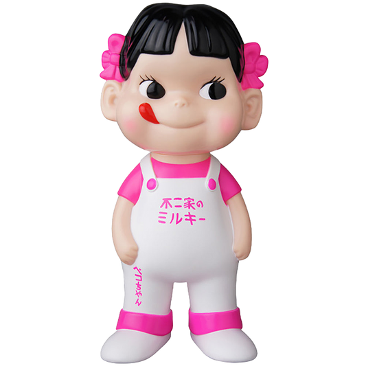不二家ソフビコレクション ペコちゃん（白×蛍光ピンク）