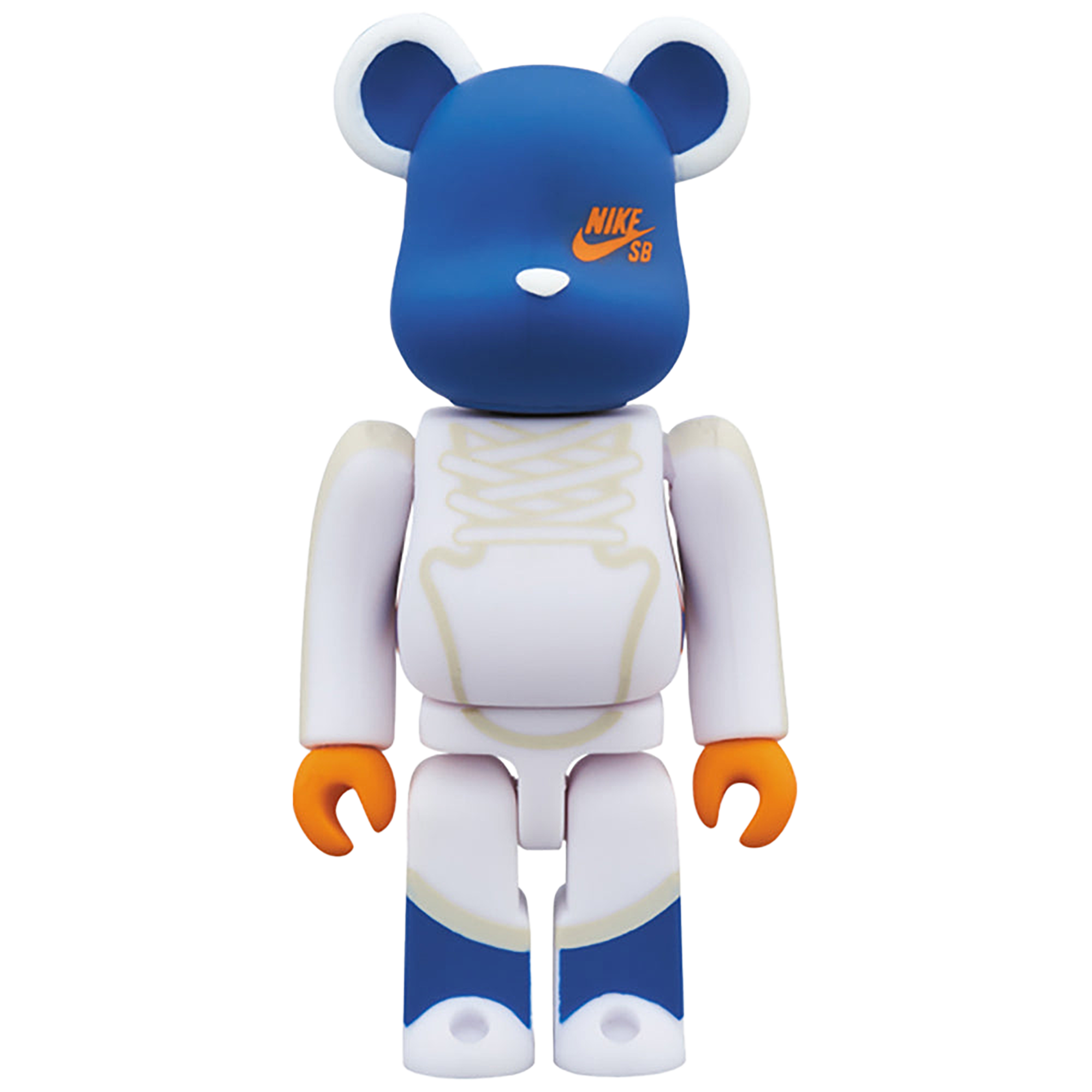 BE@RBRICK NIKE SB WHITE 100％ & 400％