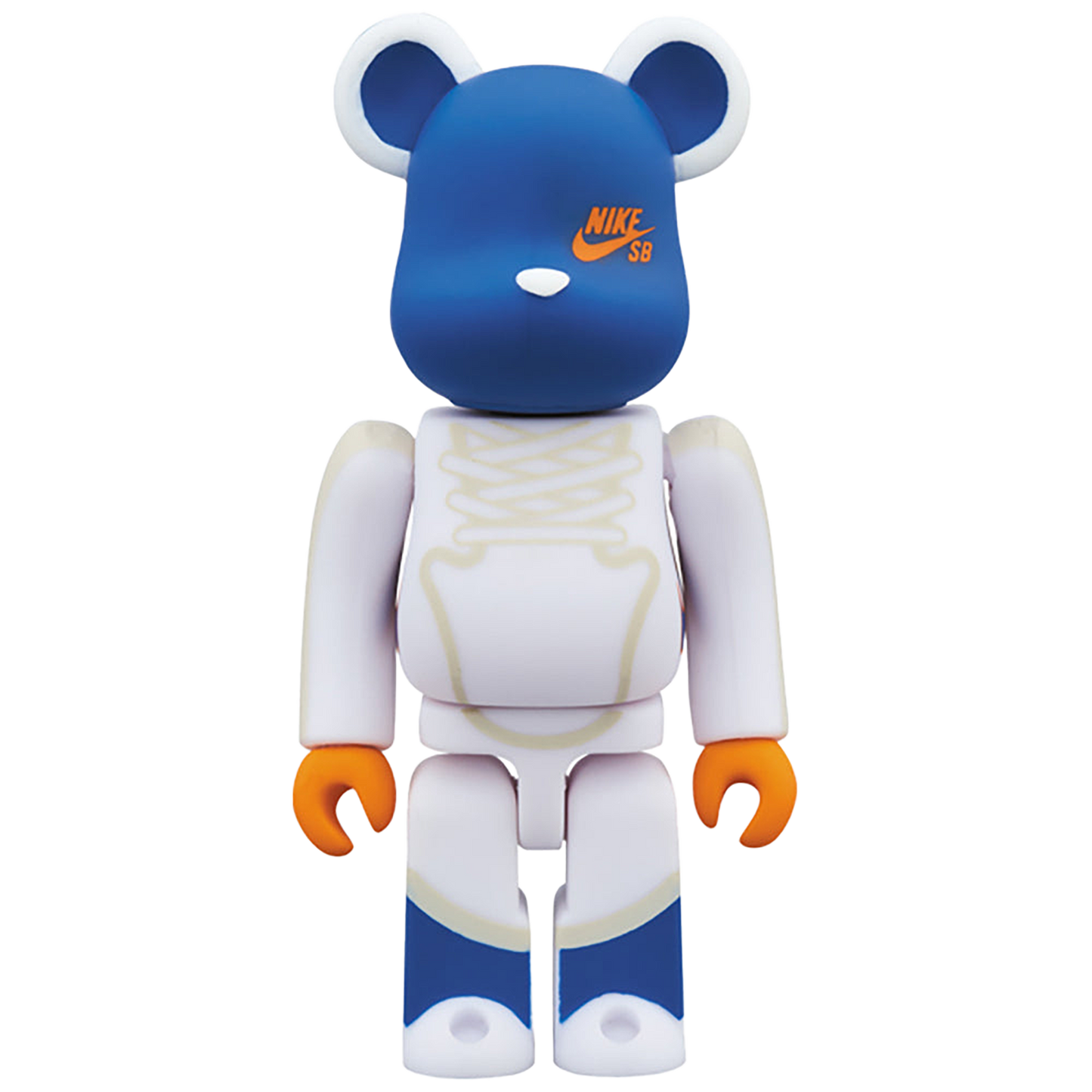 BE@RBRICK NIKE SB WHITE 100％ & 400％
