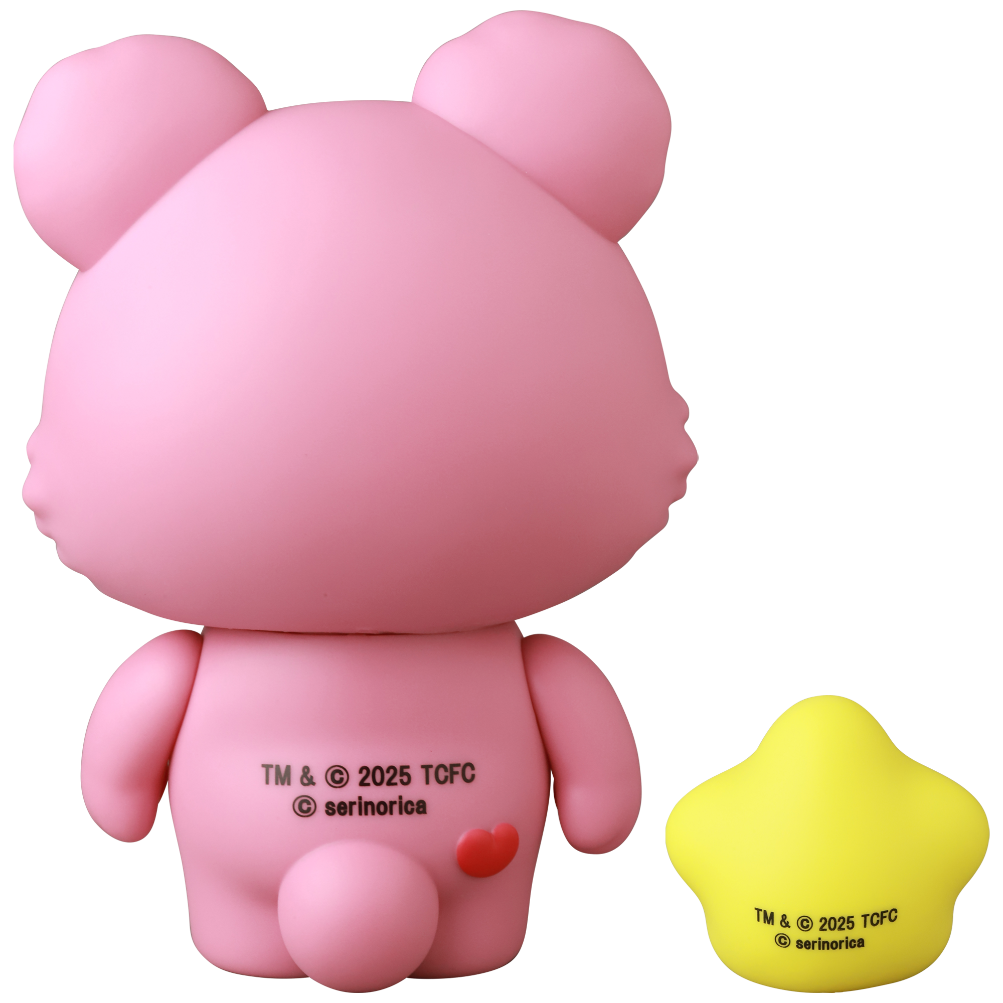 ソフビ Care Bears(TM) × seri norica Love-a-Lot Bear《2026年11月発売予定》_1