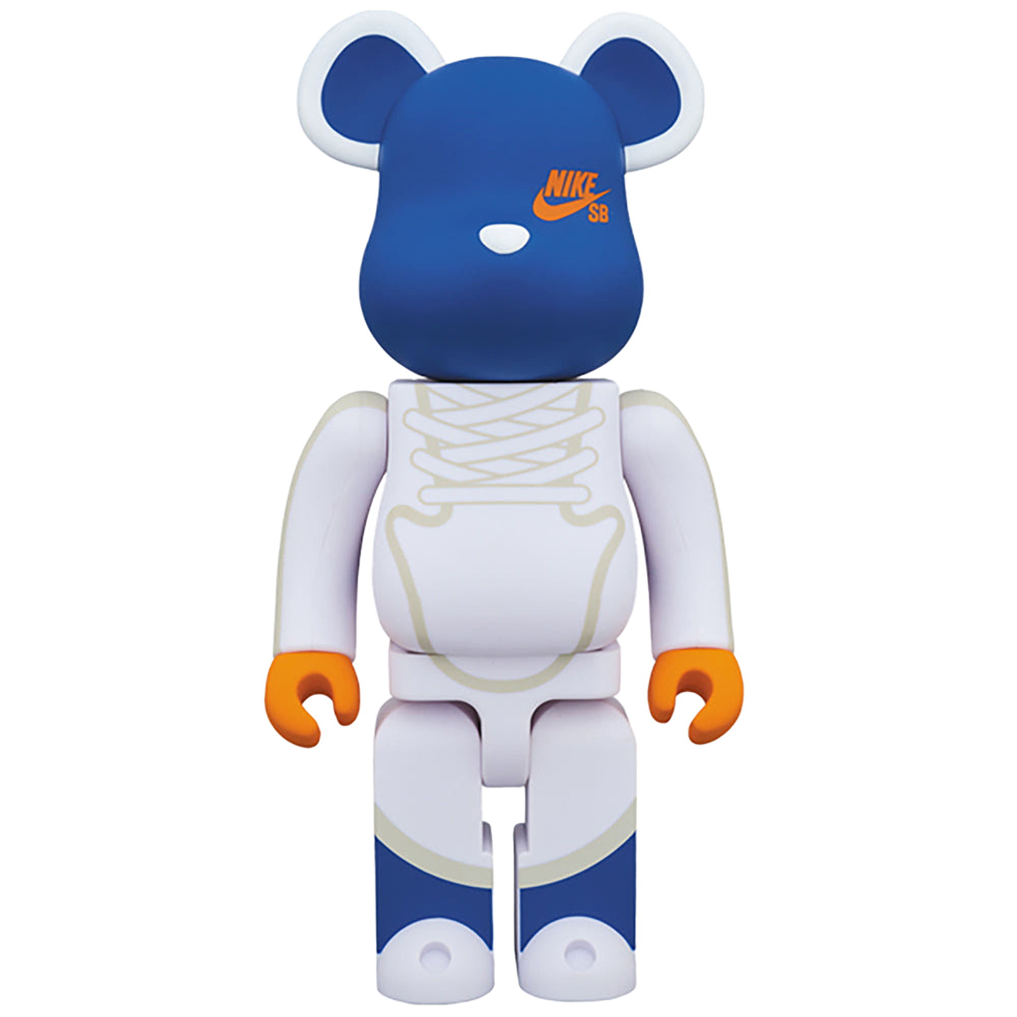 BE@RBRICK NIKE SB WHITE 100％ & 400％