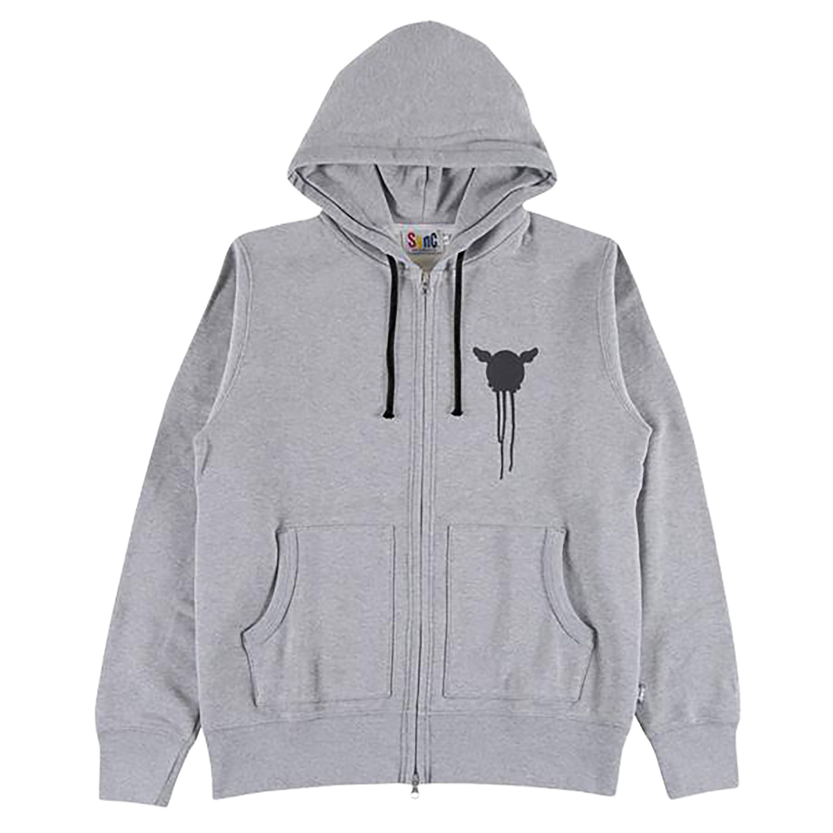 D*FACE ZIP UP HOODED DOG BUFF