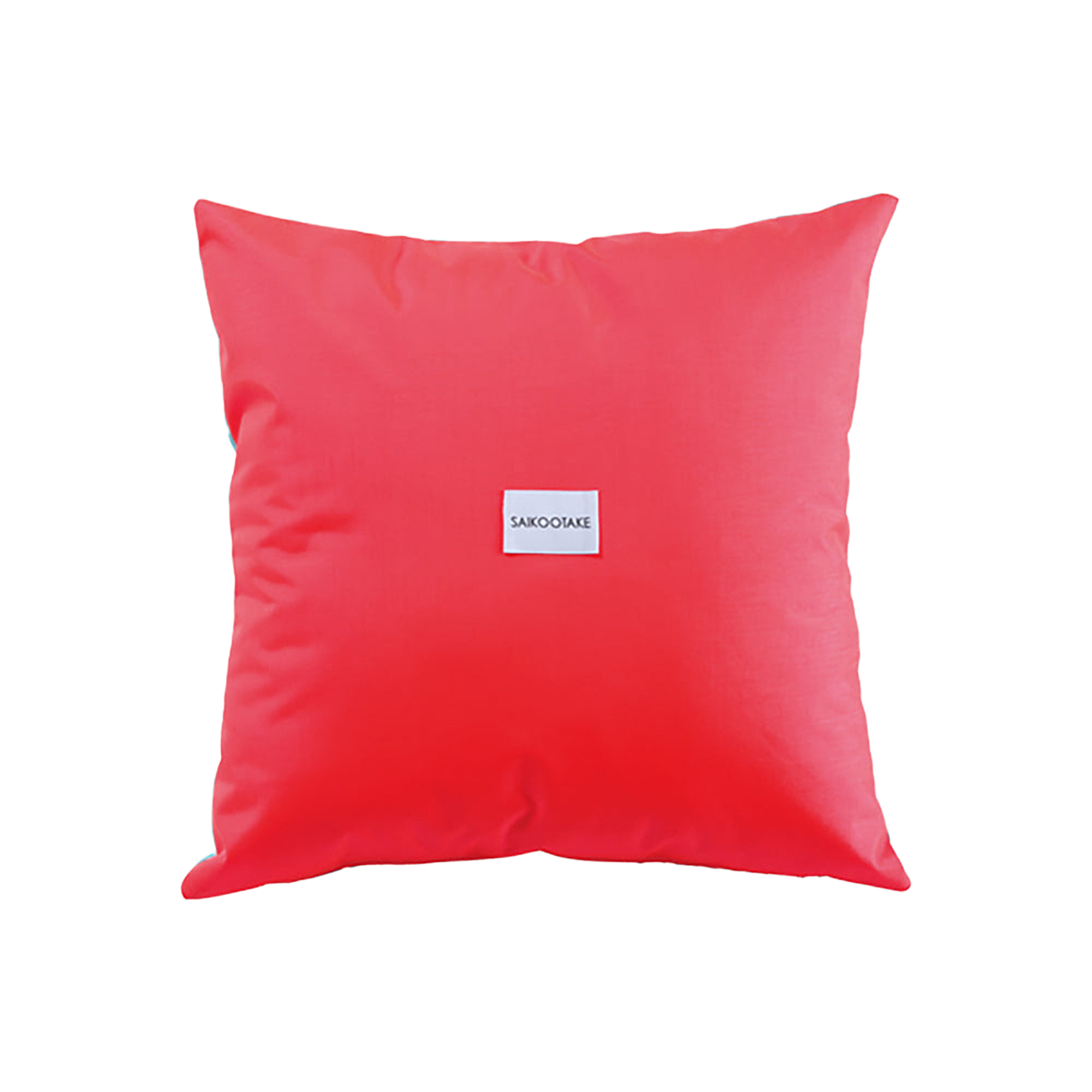 MLE × SAIKO OTAKE SQUARE CUSHION 「MANNEQUIN HEAD<AQUA>」