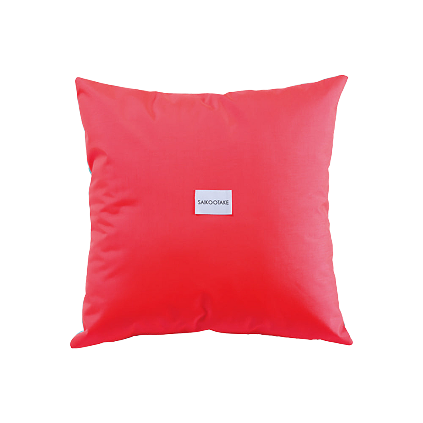 MLE × SAIKO OTAKE SQUARE CUSHION 「MANNEQUIN HEAD<AQUA>」