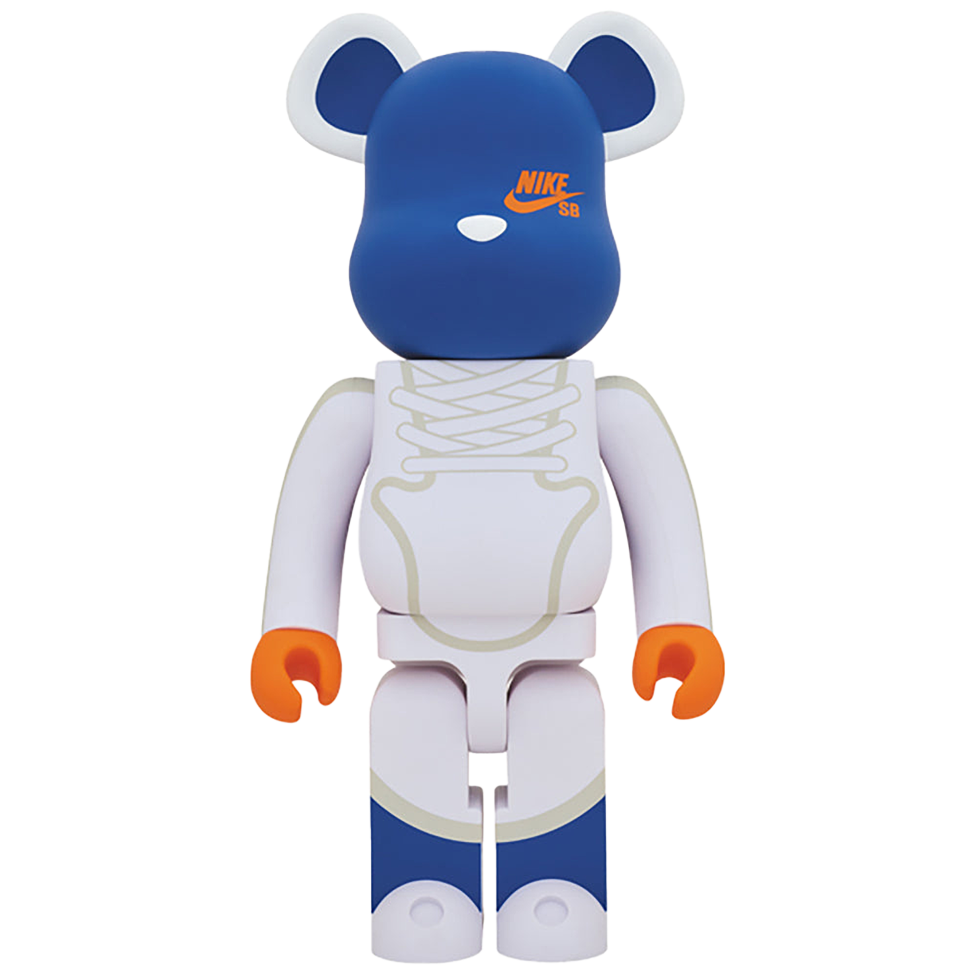 BE@RBRICK NIKE SB WHITE 1000％