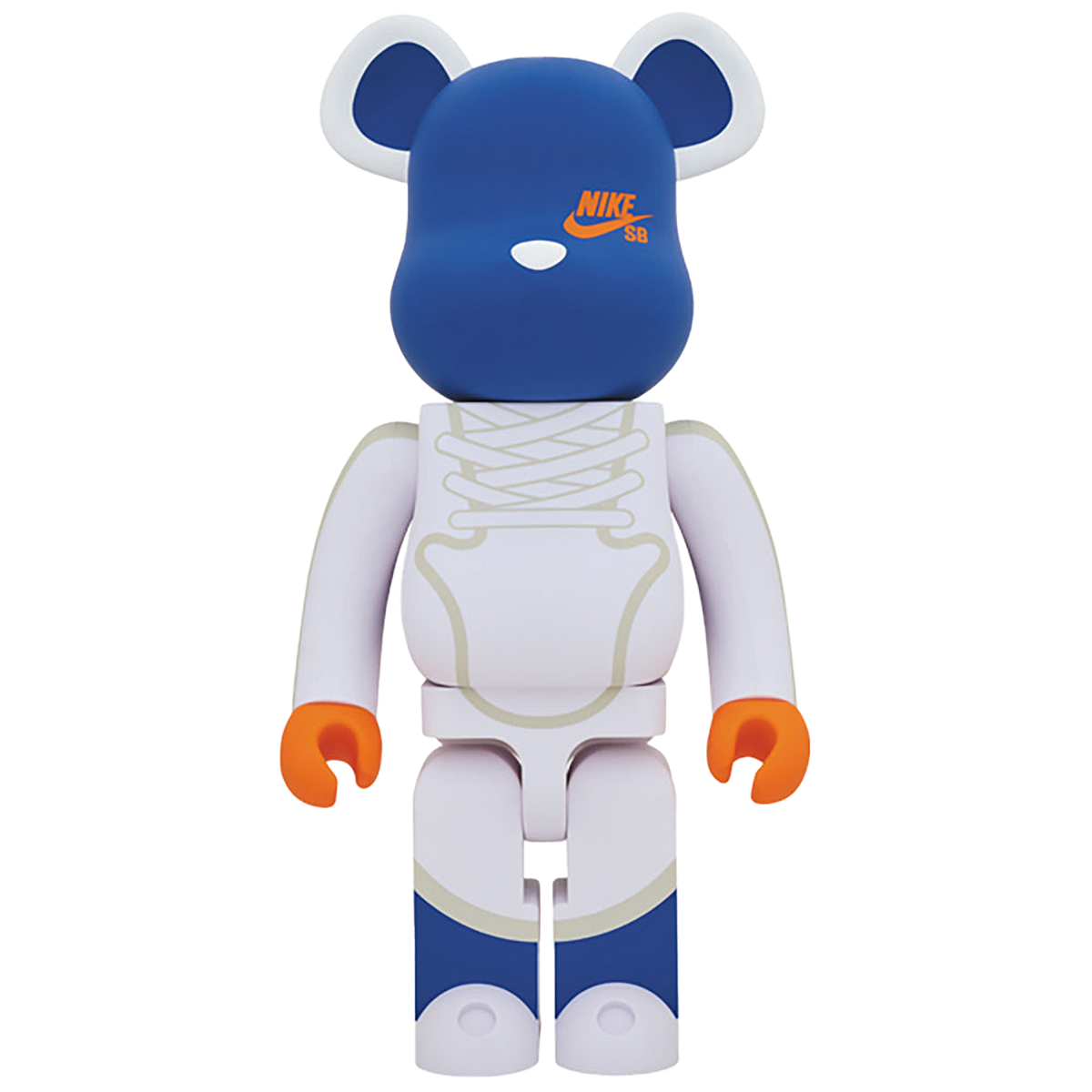 BE@RBRICK NIKE SB WHITE 1000％