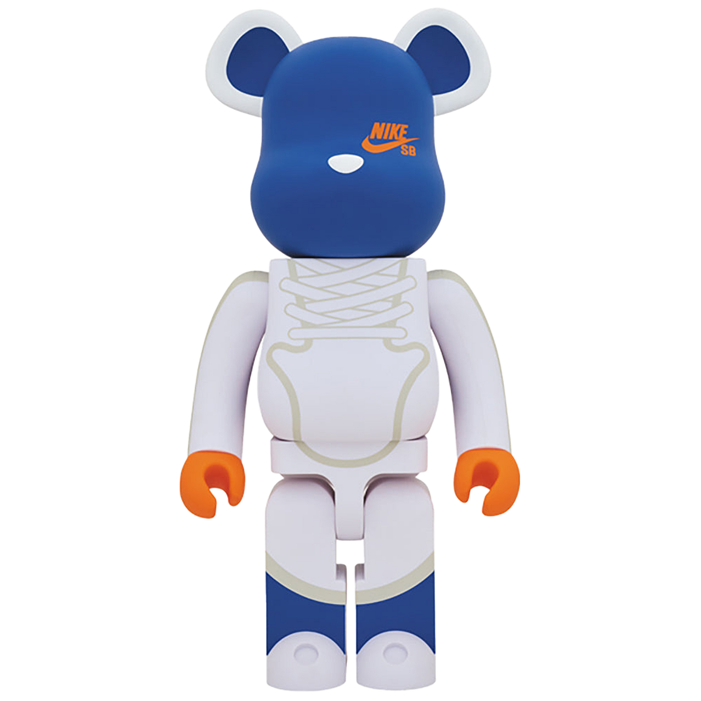 BE@RBRICK NIKE SB WHITE 1000％