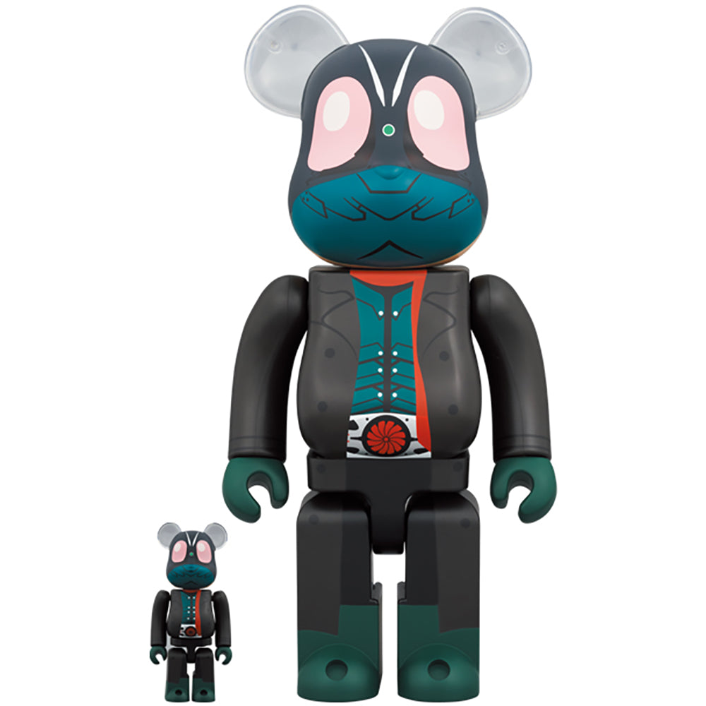 BE@RBRICK 仮面ライダー (シン・仮面ライダー) (コートVer.) 100％ & 400％_0