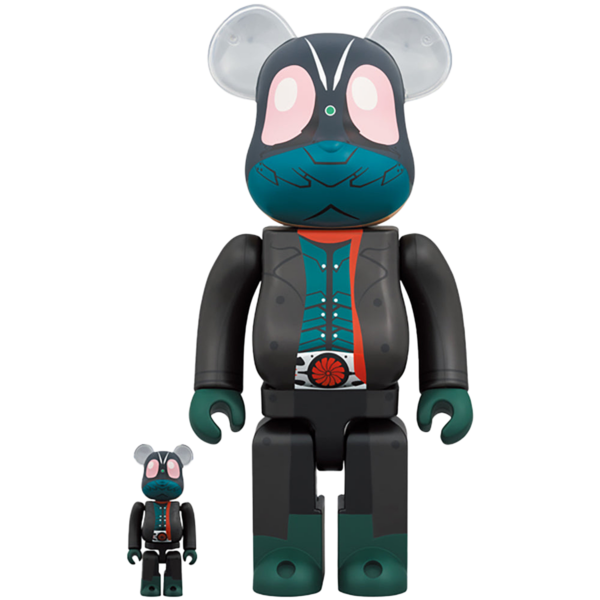 BE@RBRICK 仮面ライダー (シン・仮面ライダー) (コートVer.) 100％ & 400％