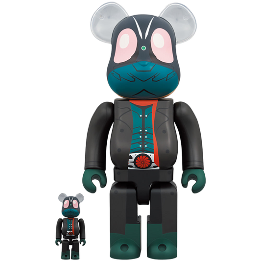 BE@RBRICK 仮面ライダー (シン・仮面ライダー) (コートVer.) 100％ & 400％