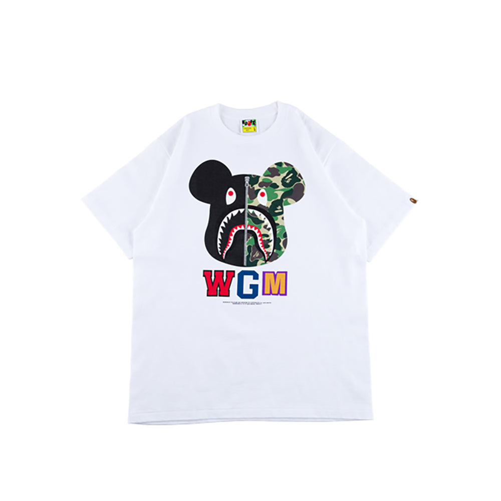 BE@RTEE BAPE(R)-BE@R ON BAPE(R) (WHITE)_0