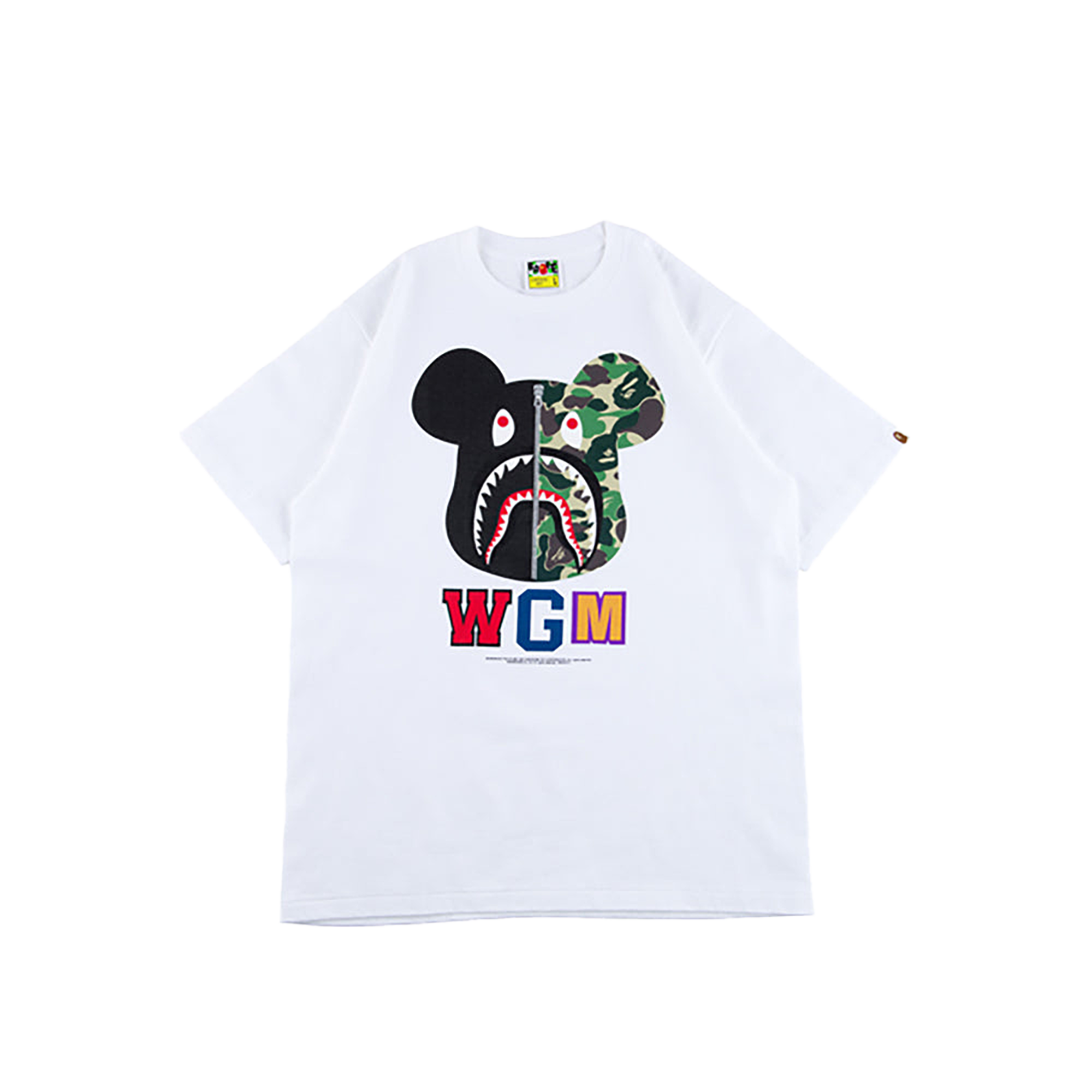 BE@RTEE BAPE(R)-BE@R ON BAPE(R) (WHITE)