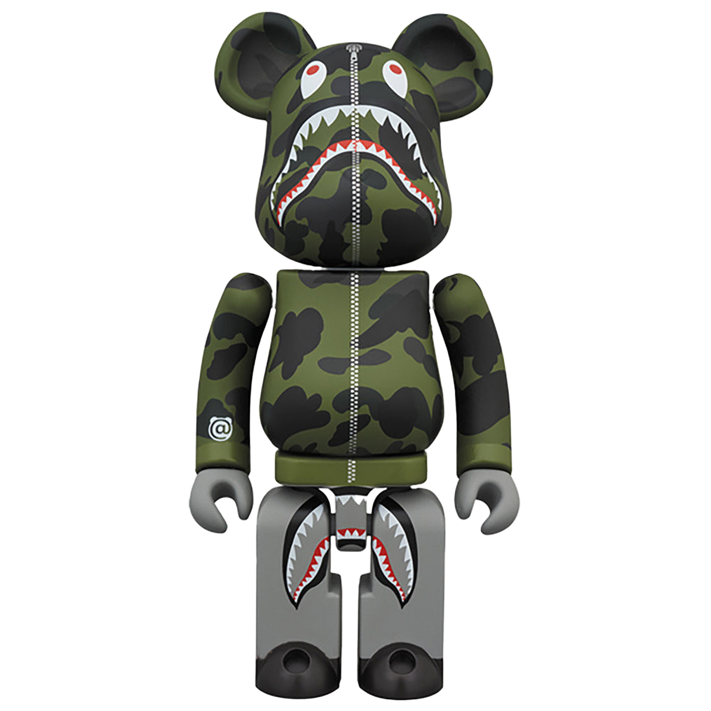 1ST CAMO SHARK BE@RBRICK 超合金 GREEN／YELLOW