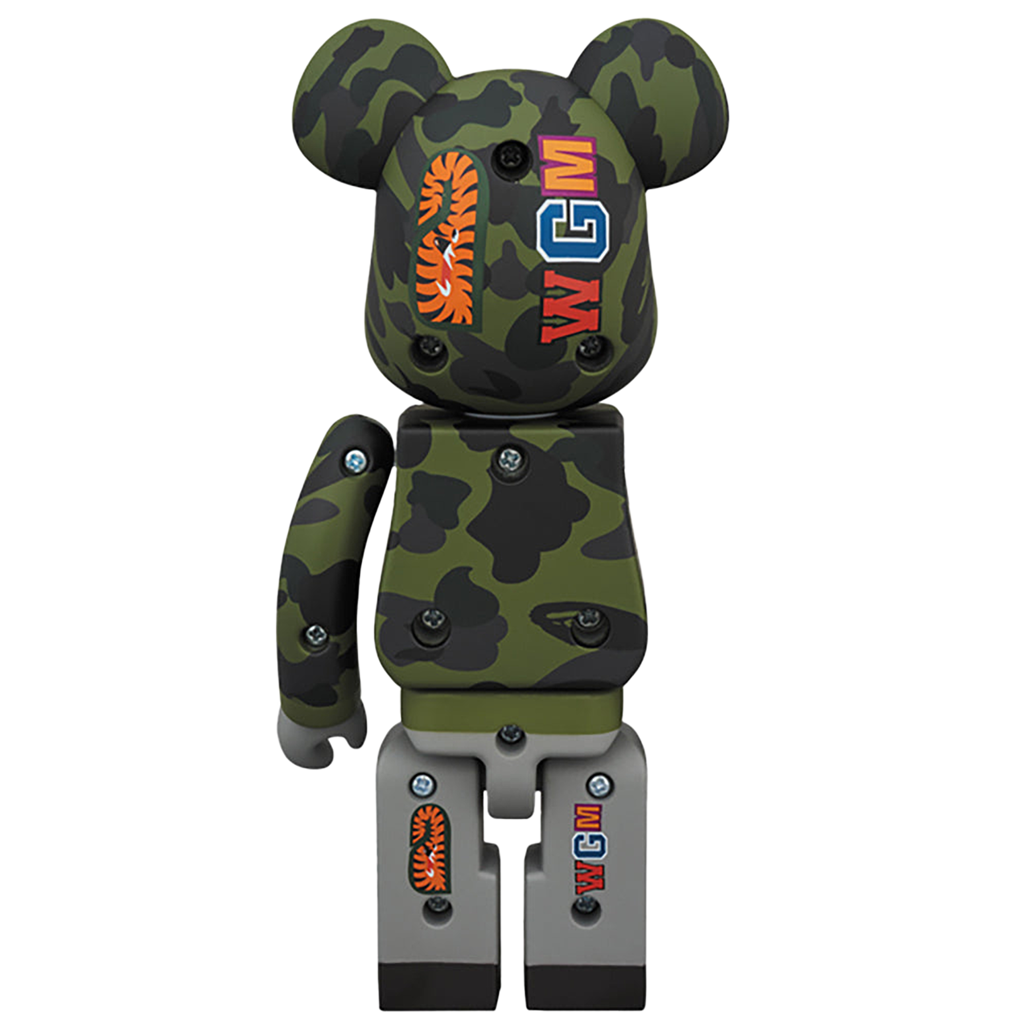 1ST CAMO SHARK BE@RBRICK 超合金 GREEN／YELLOW