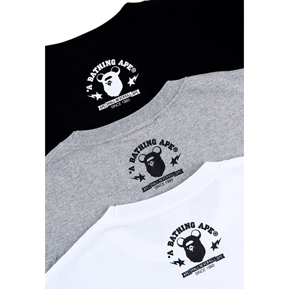 BE@RTEE BAPE(R)-BE@R ON BAPE(R) (GRAY)_2