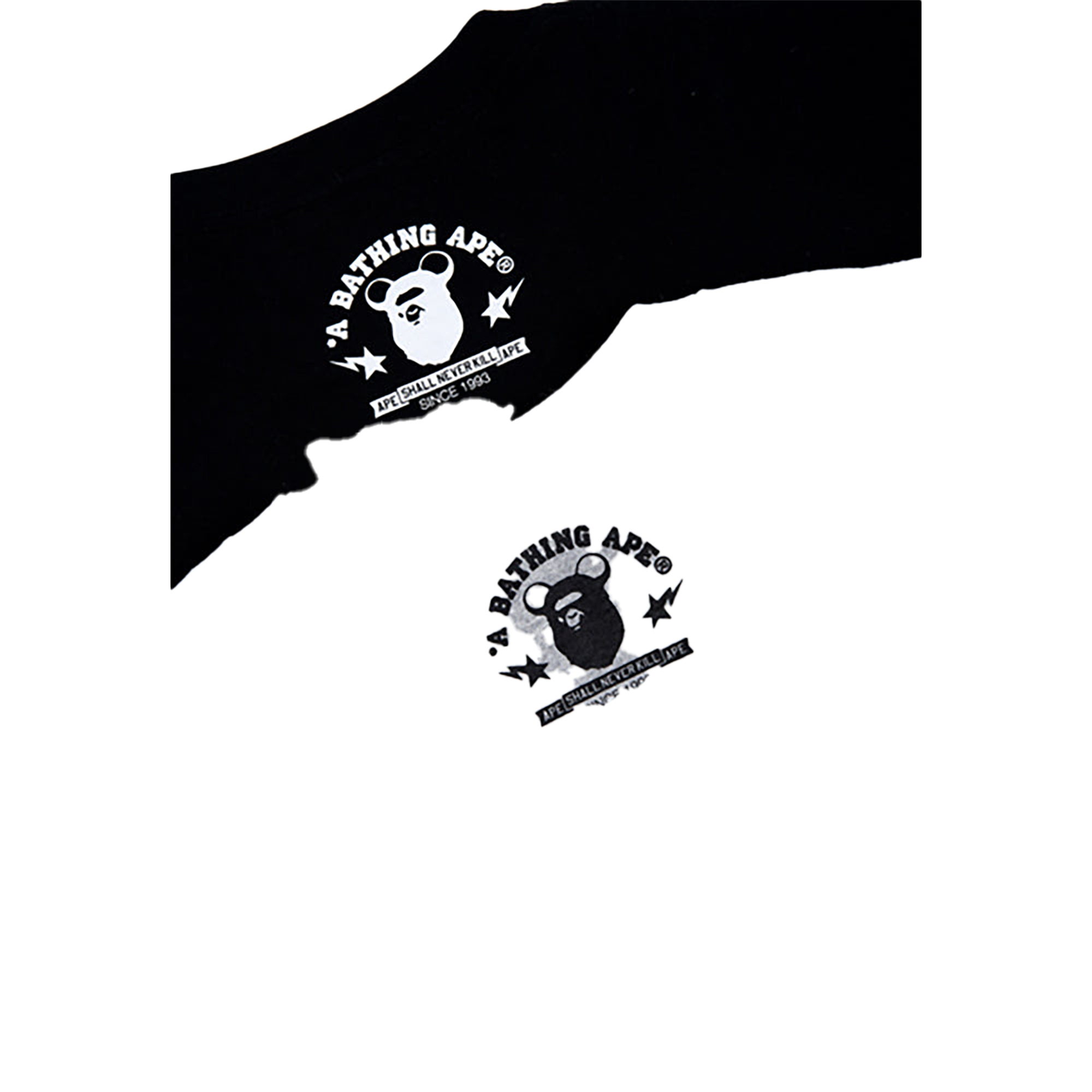 BE@RTEE BAPE(R)-BE@R ON BAPE(R) (GRAY)