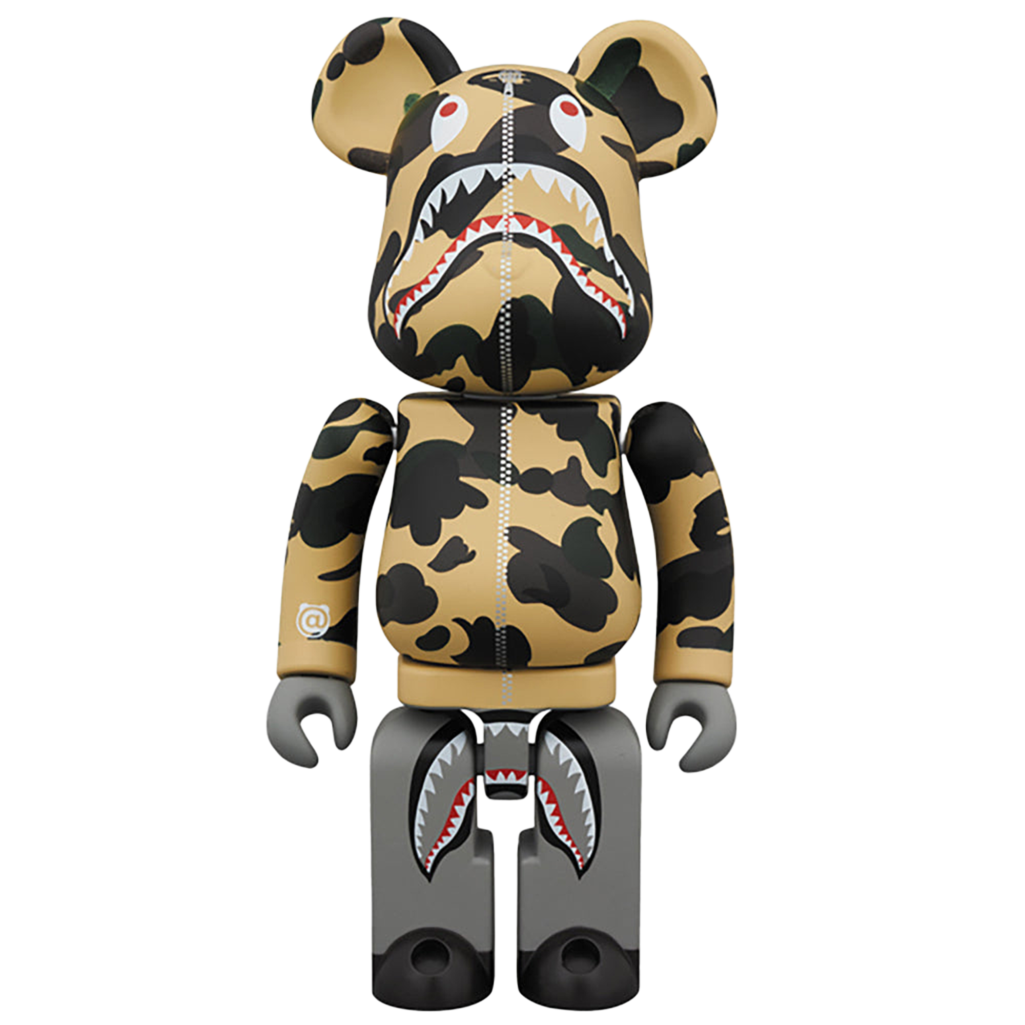 1ST CAMO SHARK BE@RBRICK 超合金 GREEN／YELLOW