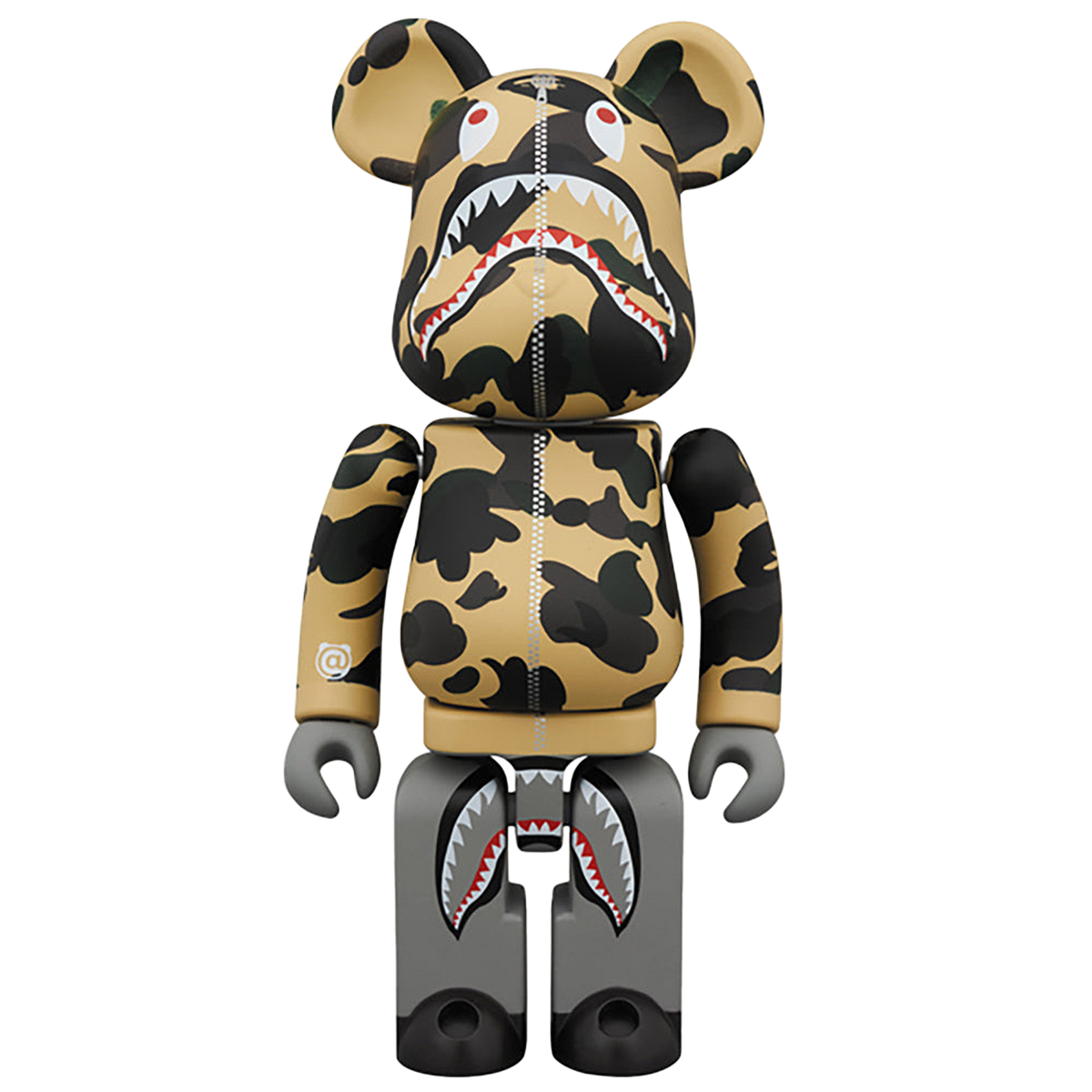 1ST CAMO SHARK BE@RBRICK 超合金 GREEN／YELLOW
