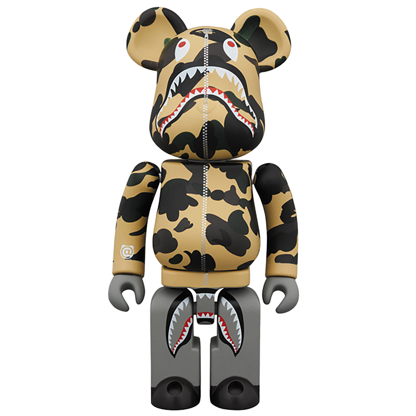 1ST CAMO SHARK BE@RBRICK 超合金 GREEN／YELLOW